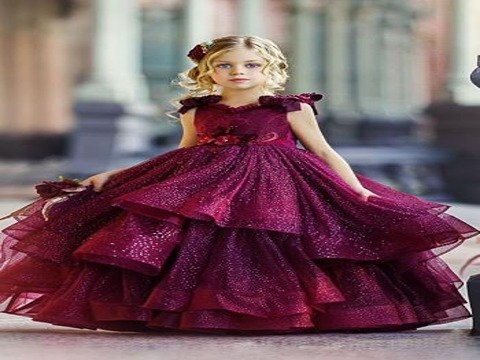 تصویر 4 از خرید لباس مجلسی بچه گانه دخترانه + قیمت فروش استثنایی